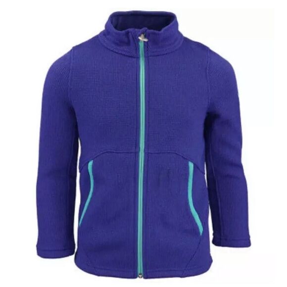 NWOT Spyder Blue Endure Mid-Weight Stryke Full Zip Jacket - Size M (10-12) - Picture 1 of 9